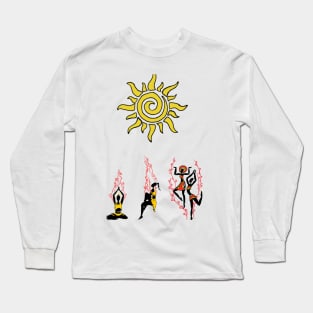 dancing sun Long Sleeve T-Shirt